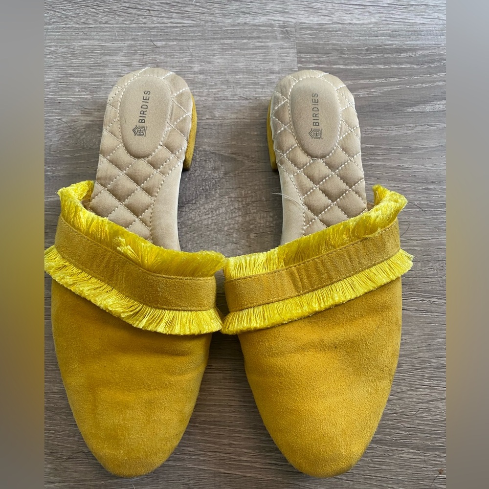 Birdies Yellow Mules